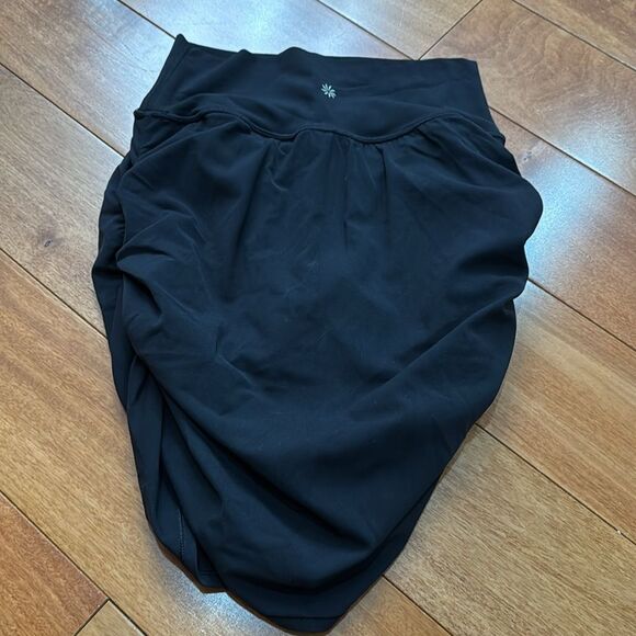 Athleta Black Transcend Skort Pencil Skirt Size SP - Picture 6 of 11